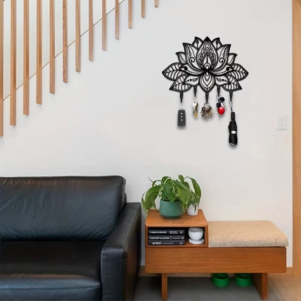 CIFbuy™ Chic Metal Wall-Mounted Hook - Contemporary Coat Hanger for Home Decor