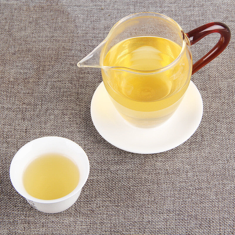 500g Top Ancient Tree Cha Pu'er Tea Cake Bamboo Basket Pu-erh Green Tea Gift Tea