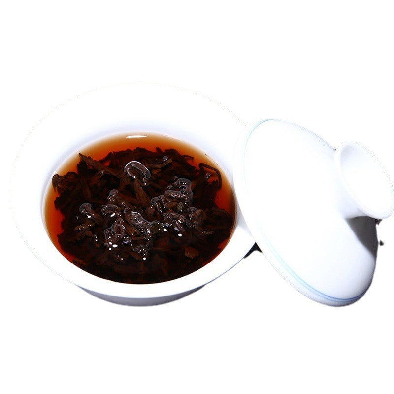 200g Authentic Yunnan Menghai Chen Nian Pu'er Tea Ripe Tea Cake Qizi Cake Tea