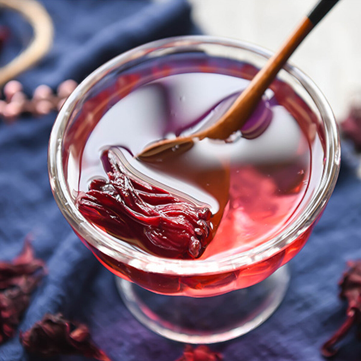 Dried Roselle Tea Flower Tea Leaves Sour Plum Soup Rose Rose Luoshen Flower Tea