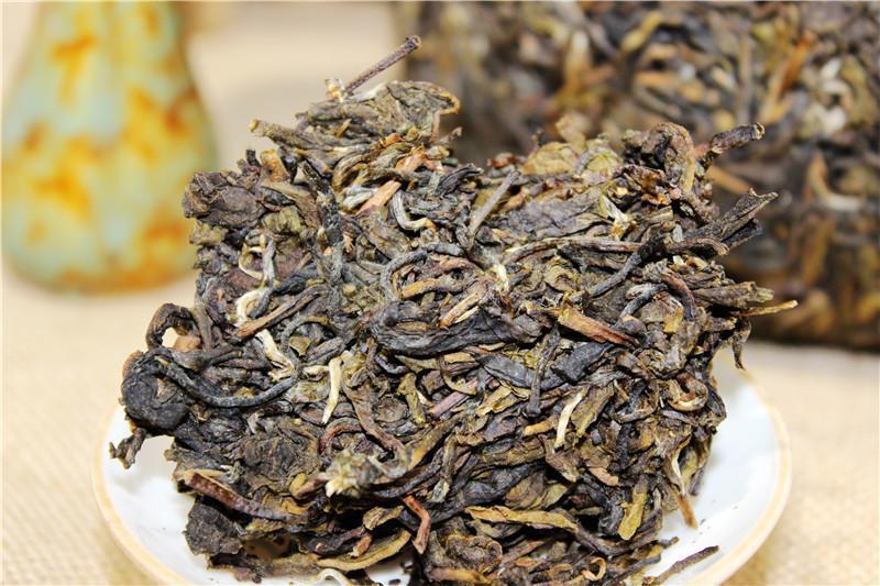 Cha Pu Erh Tea Yunnan Natural Puer Tea 1000g Gold Melon Tribute Tea Healthy Food
