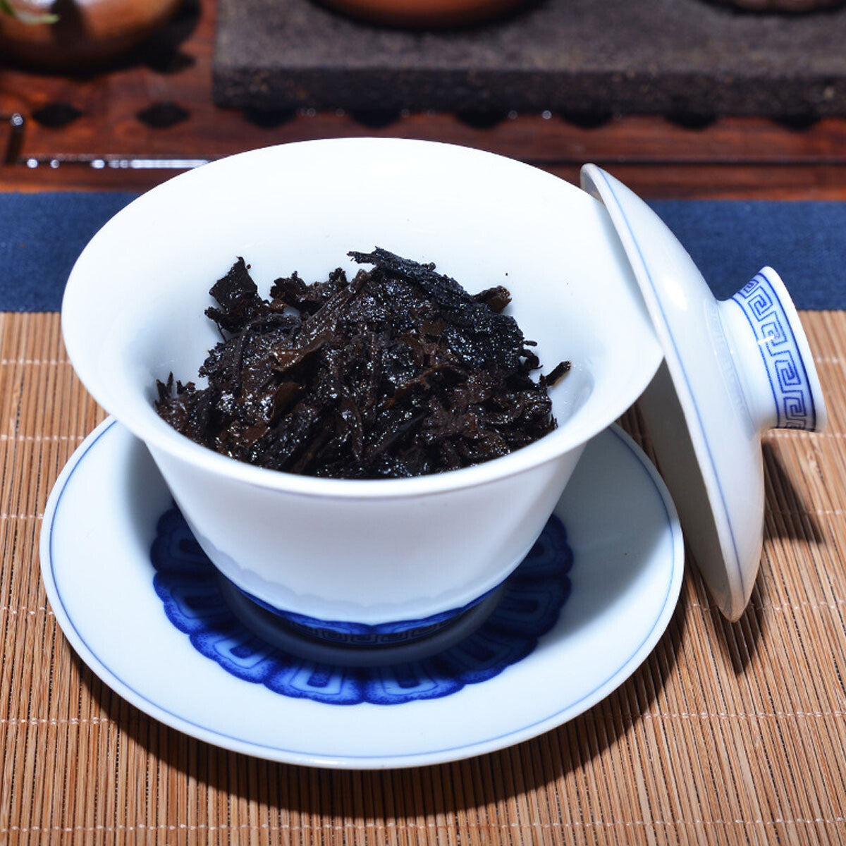 357g Top Grade Ripe Pu erh Tea Yunnan Palace Tea Collection Puer Cooked Tea Cake