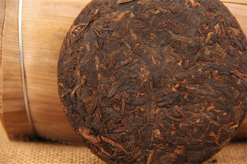 100g Ripe Tea Natural Pu-erh Tea Old Ban Zhang Shu Cha China Yunnan Black Tea