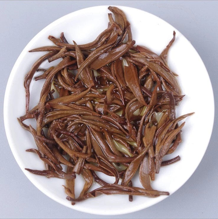 250g Yunnan golden snail black Tea Bi Luo Chun tea,Dian Hong JinSi Snail tea