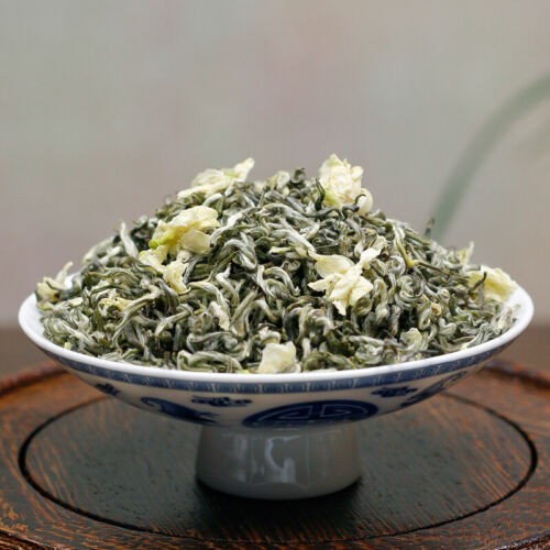 250g China Bi Tan Piao Xue Green Tea,Snowflakes on Green Lake Jasmine Green Tea