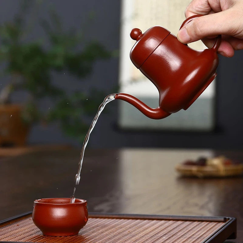 130ML Yixing Clay Teapot Raw Ore Kettle Puer Tea Set Kung Fu Zisha Teaware
