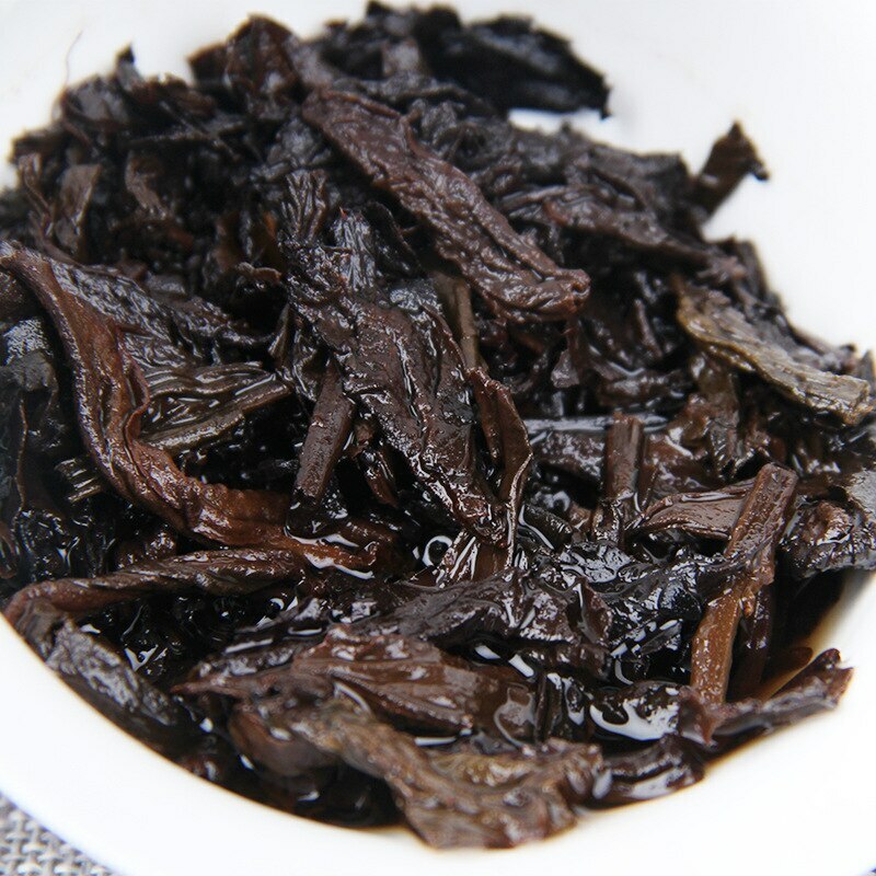 Yunnan Qizi Cake Tea Lucky Shu Pu-erh Collection Tea Cake Ripe Puer 357g