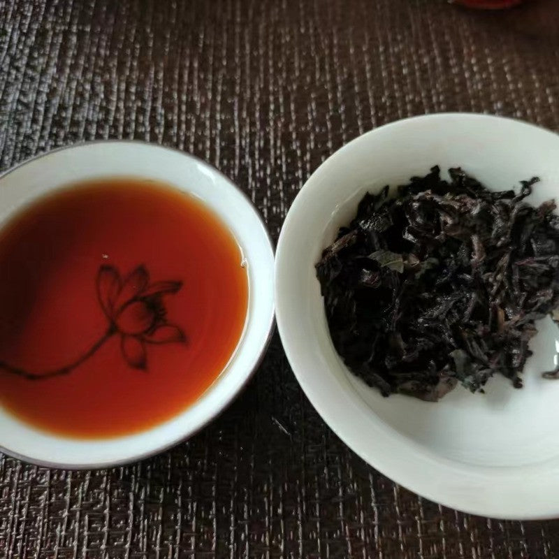 500g Glutinous Rice Fragrant Pu'er Tea Ripe Tea Cake Yunnan Bulk Xiaotuo Tea