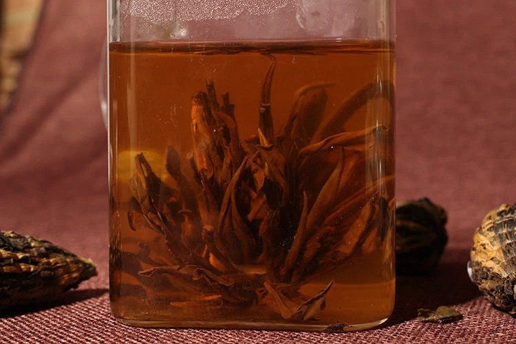 1000g Black Needle Pagoda DianHong Tea,Yunnan Dianhong Handmade tower Loose Leaf