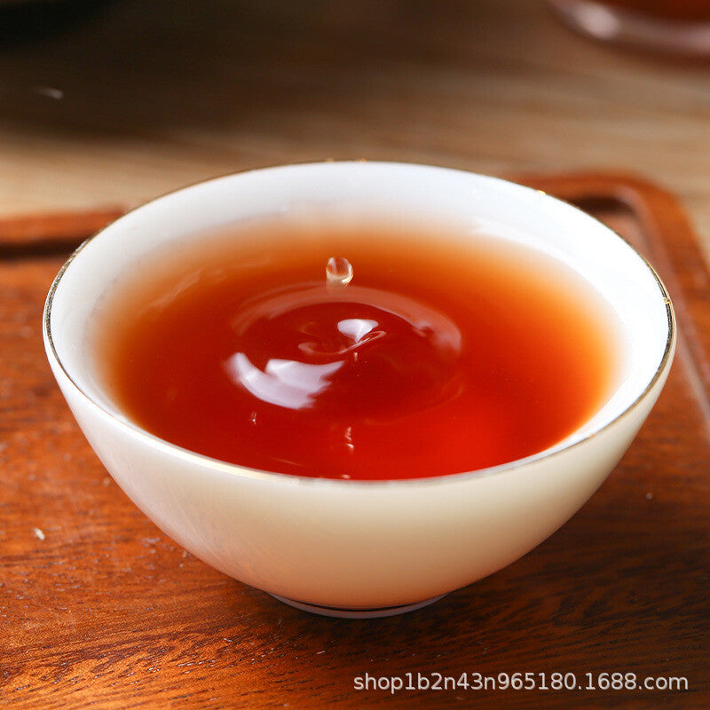357g Yunnan Pu'er Tea Ripe Tea Palace Tribute Cake Cake Tea Palace Big Bud