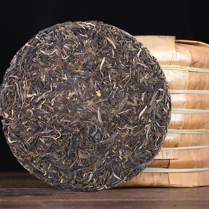 357g Yunan Puerh Tea Bulang Mountain Raw Pu-erh Tea Cake Chinese Pu'er Green Tea