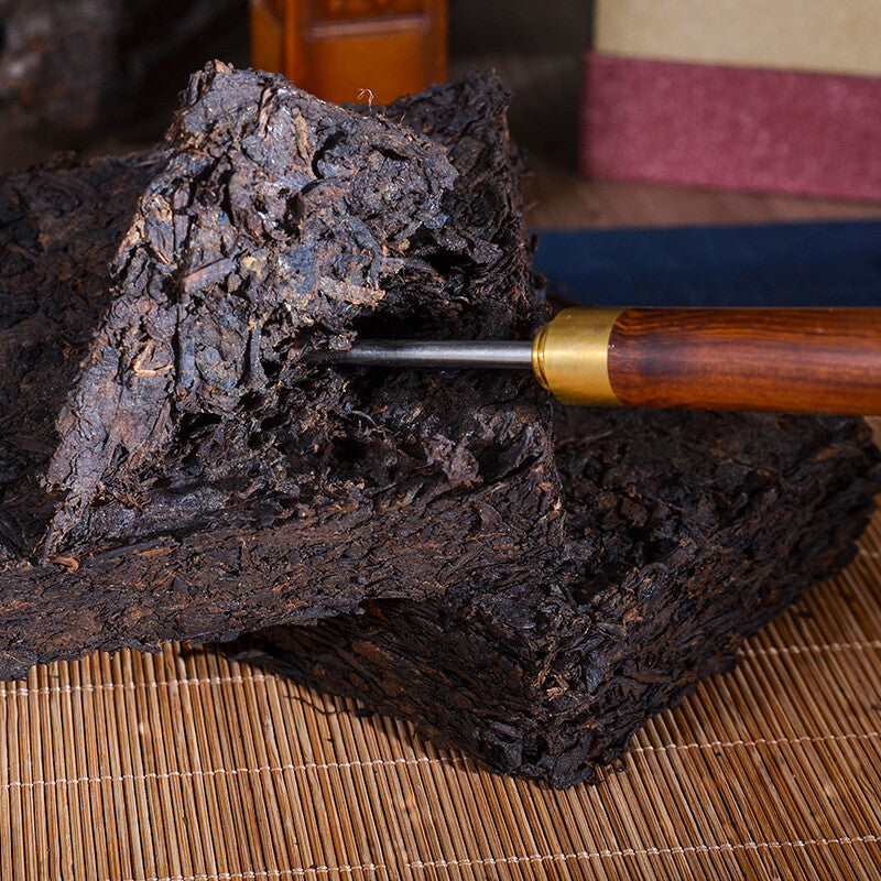 250g Cooked Puer Tea High Quality Handmade Ripe Pu erh Tea Brick Black Pu'er Tea