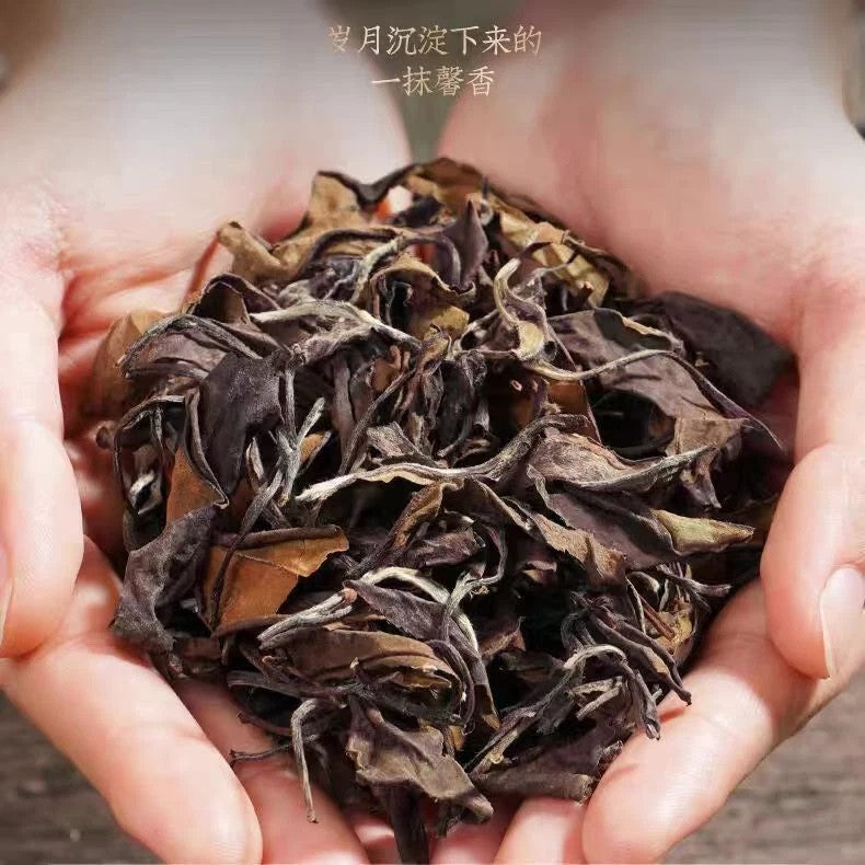 250g FuDing White Tea Shou Mei White Healthy Tea Chen Xiang Old Stem White Tea