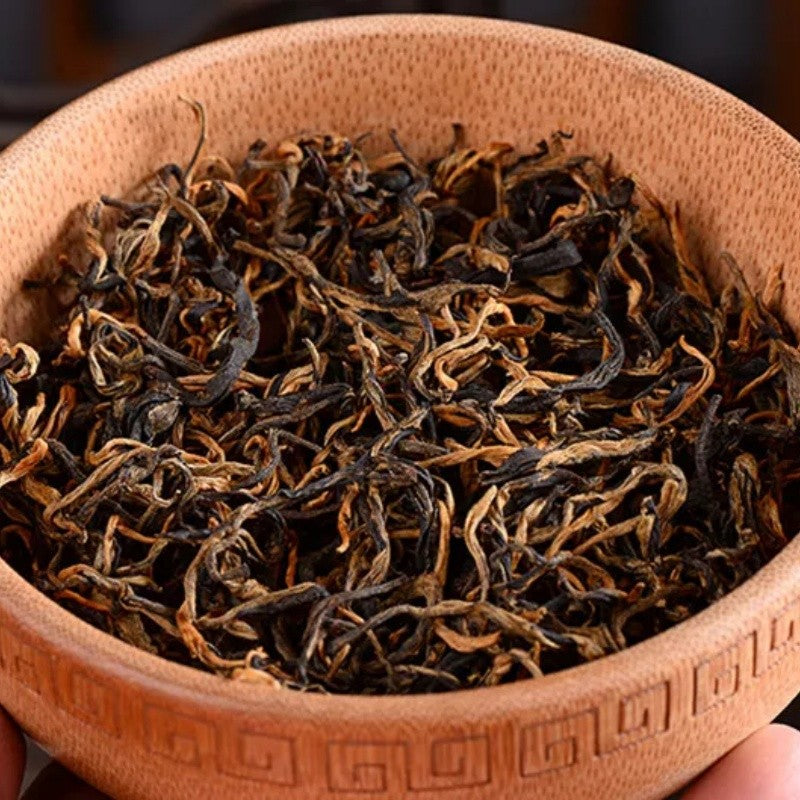 2025 Chinese Tea Black Tea Dian Hong Yunnan Dianhong Maofeng Tea 500g