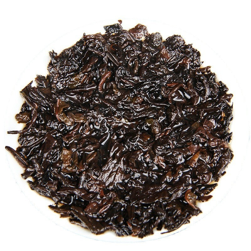 357g Pu'er Tea Yunnan Menghai Qizi Cake Treasure Pu'er Tea Ripe Tea