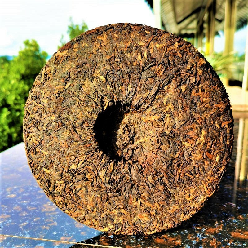 Zhonghong Ying Yunnan Qizi Cake Tea 357g Organic Tea Ancient Tree Pu'er Tea