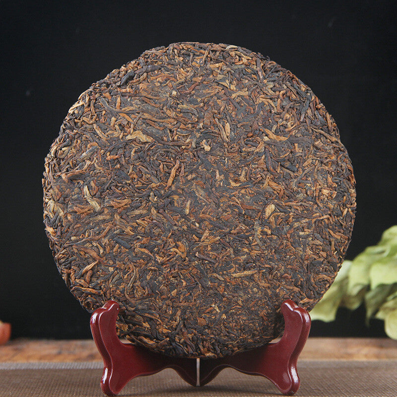 Pu-Erh Ripe Tea Cake Chinese Black Tea Health Care Puer Tea Pure Spring Tea 357g