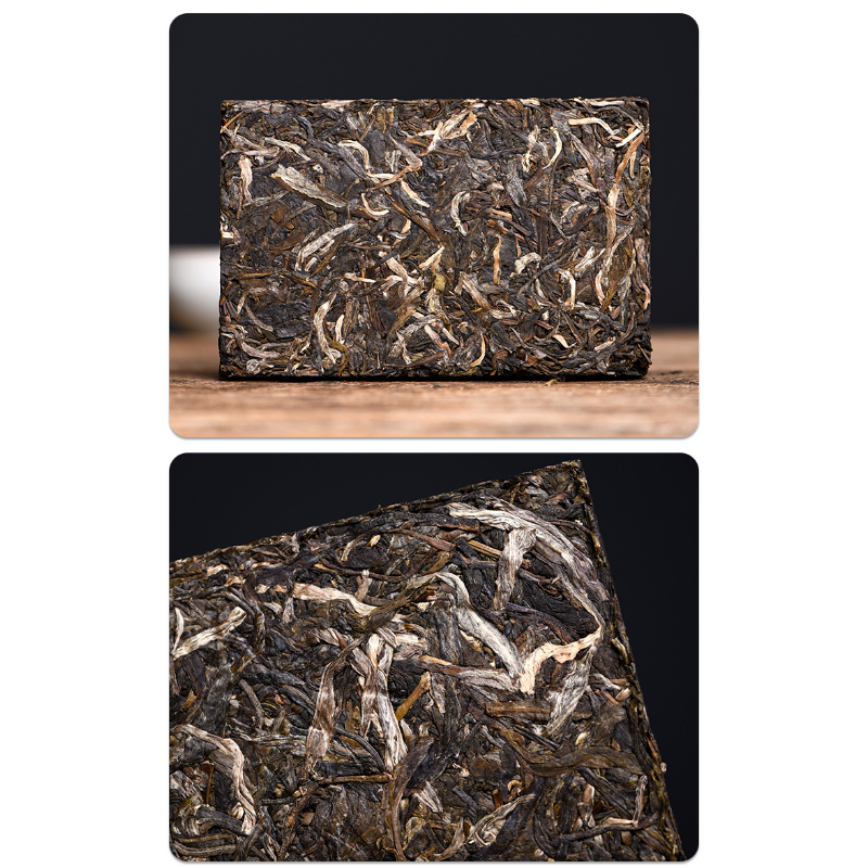 Green Tea 357g/12.59oz Pu'er Tea Brick Nannushan Tea Nectar Health Care