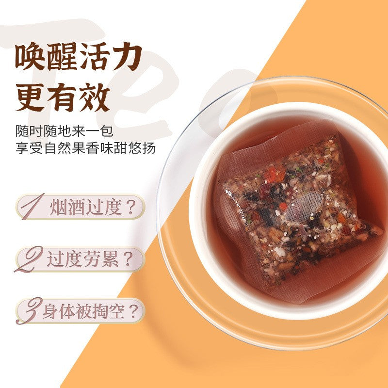 150g Cistanche Ginseng Eight Treasures Tea Health-preserving Tea Herbal Tea