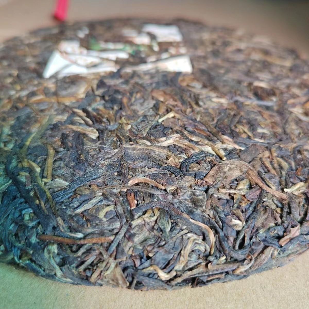 2003 Longyuan Signed Commemorative Cake Tea Raw Tea Yunnan Pu'er Tea Cake 357G