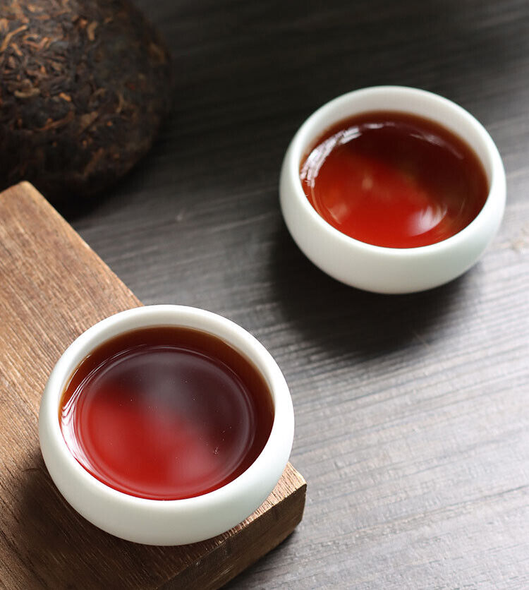 YunNan LinChang BingDao Ancient tree Pu 'er tuo tea cooked puerh tea Ripe tea