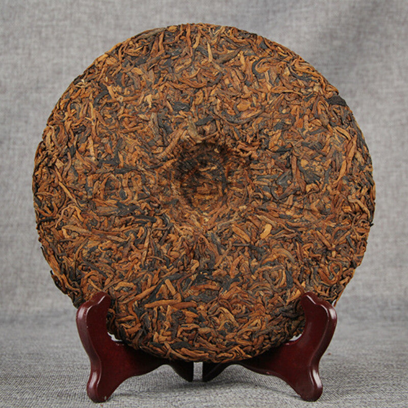 Pu'er Tea Spring Black Tea Pu-Erh Ripe Tea Emperor Golden Cake Single Bud 357g