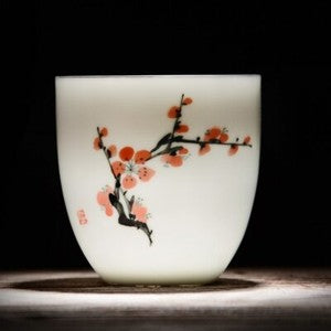 6 Pcs/lot Teacups Drinkware Chinese Kung Fu Tea Cup Ceramic Porcelain Tea Set
