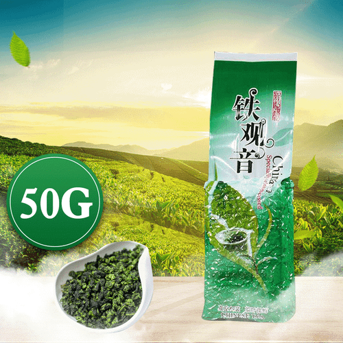 Tie Guan Yin Oolong Tea Chinese Green Tea Loose Leaf Tea Vacuum Bagged Green Tea