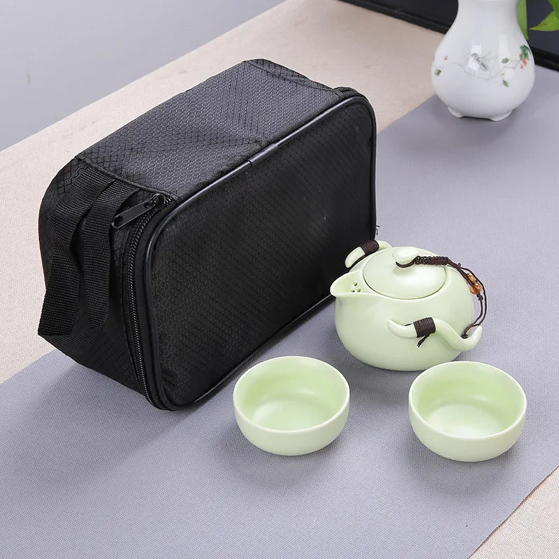 tea infuser ceramic teapot kettle gaiwan tea cup for puer chinese tea pot portable tea set drinkware Free shipping