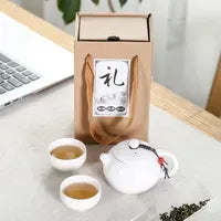 Portable Chinese Kung Fu Tea Set with Purple Ceramic Teapot, Gaiwan and Teacups for Tea Ceremony LL