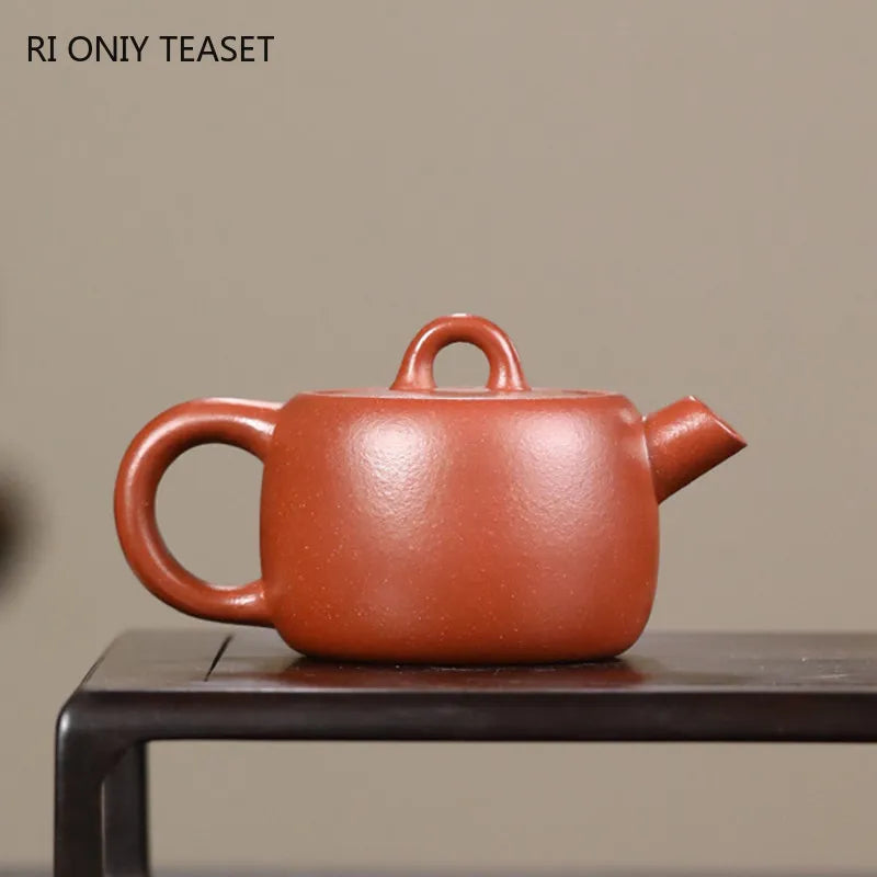 110ml Yixing Handmade Purple Clay Teapots Small Capacity Famous Tea Pot Teaware Beauty Kettle Chinese Authentic Zisha Tea Set