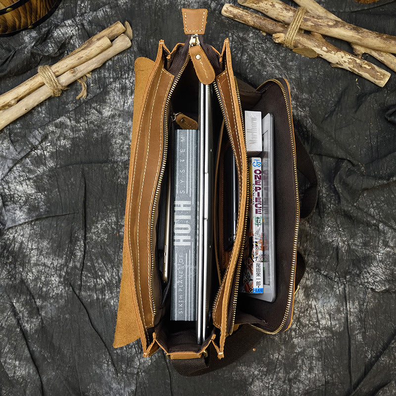 Genuine Top Layer Crazy Horse Cowhide Long Wallet for Men, Multi-Card Slot Coin Holder, Bestseller Phone Clutch Money Organizer for Gentlemen