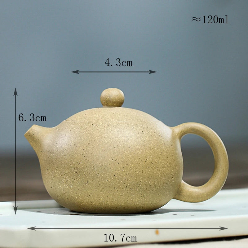 130ml Yixing Purple Clay Teapot Handmade Dahongpao Filter Tea Pot Authentic Raw Ore Zisha Tea Maker Chinese Teaware Accessories