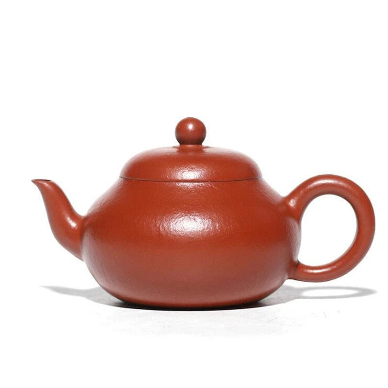 140ml Chinese Yixing Handmade Purple Clay Teapots Famous Artists Tea Pot Raw Ore Zhu Mud Beauty Kettle Zisha Tea Set Teaware