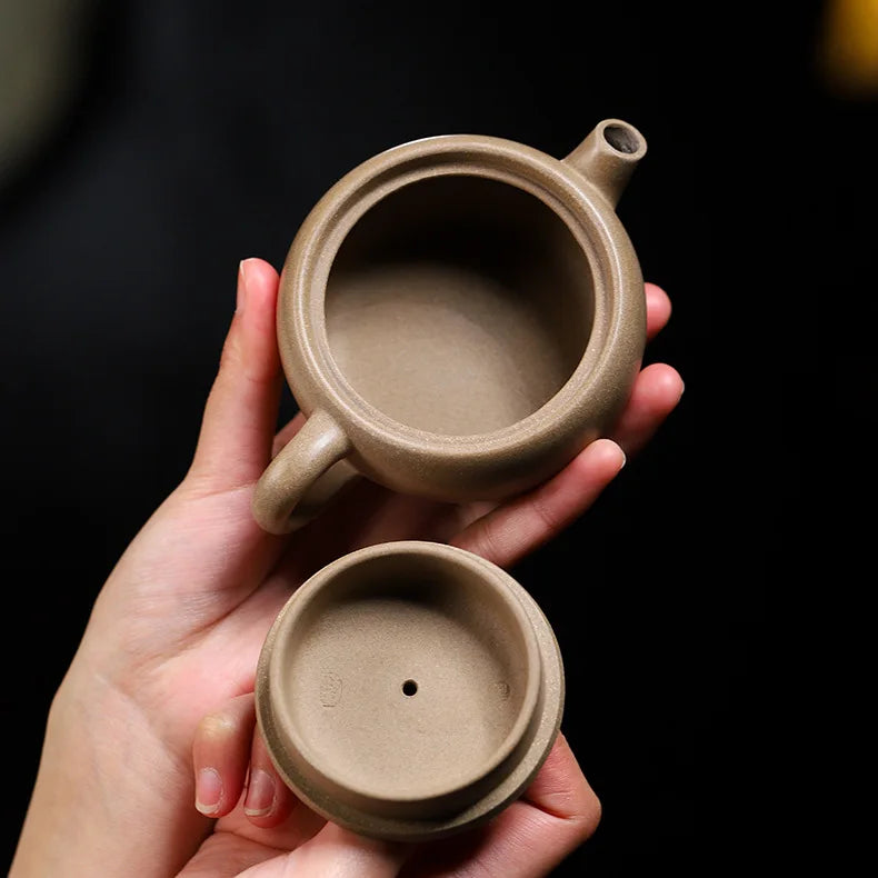 150CC Yixing Purple Clay Teapot Chinese Kettle Handmade Kung Fu Zisha Tea Set Puer Teaware