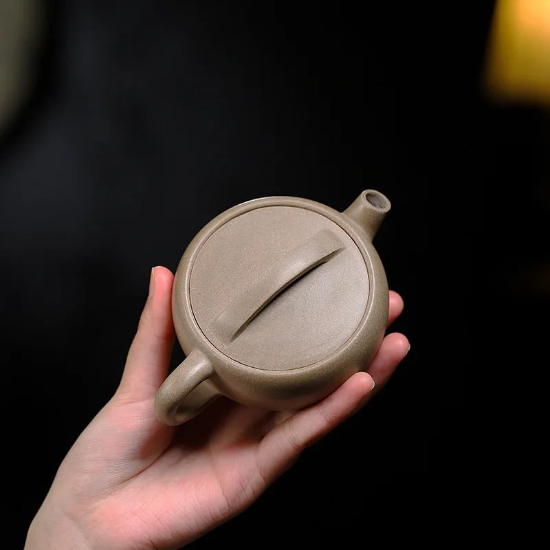 150CC Yixing Purple Clay Teapot Chinese Kettle Handmade Kung Fu Zisha Tea Set Puer Teaware
