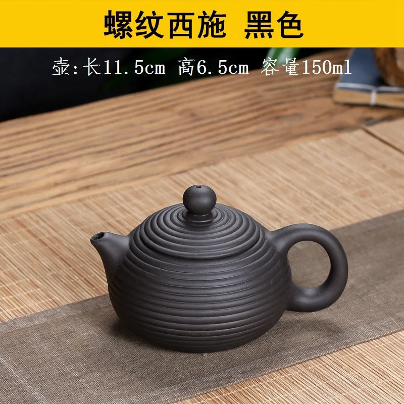 150cc Yixing purple clay Teapot Tea Pot  Handmade Kung Fu Tea Set Teapots Ceramic Chinese Ceramic Clay Kettle