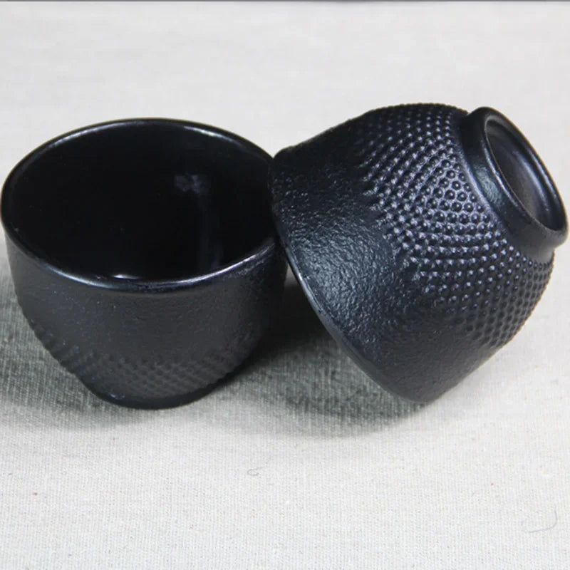 150ml Cast Iron Teacups Japanese Tea Cups Set Cast Iron Teapot Drinkware Tools Tea Accessorries