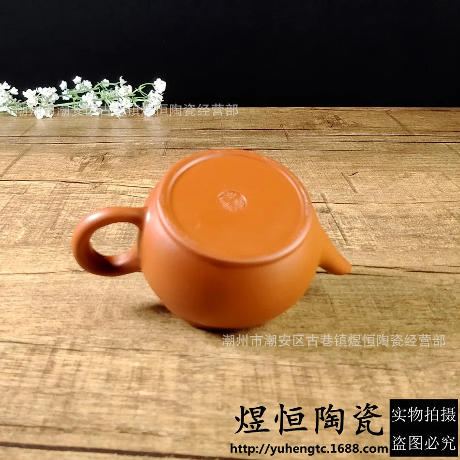 150ml Chinese Yixing Purple Clay Tea Pot Home  Customized Teaware Handmade Xishi Teapot Kettle Tea Ceremony