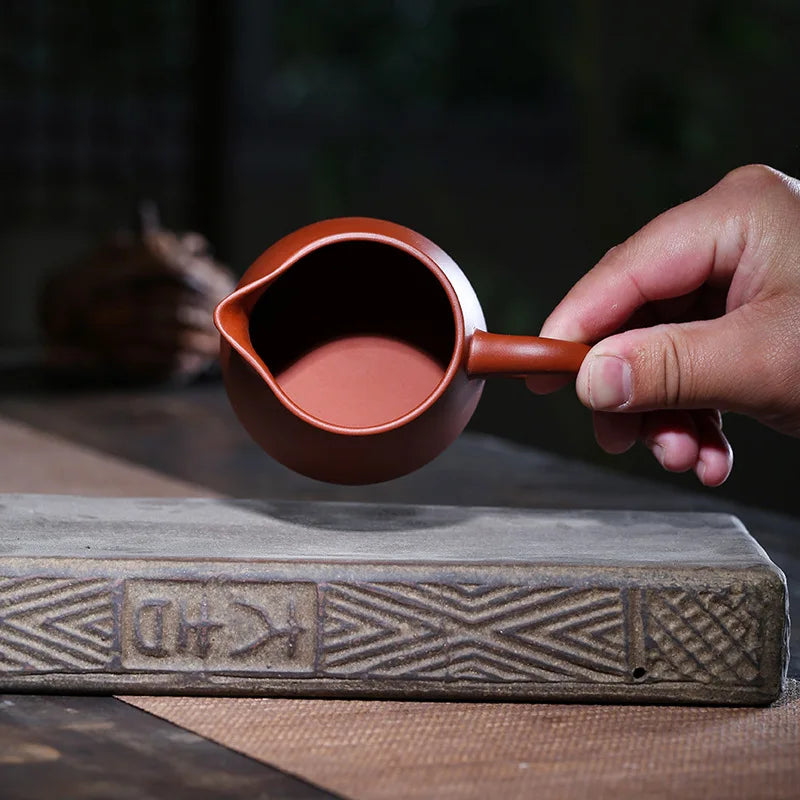 150ml yixing Purple Clay Cup Mug Tea Set Teapot Chinese Kung Fu Tea Cup Set Kettle Drankware Justice Cup Teapot Teaware