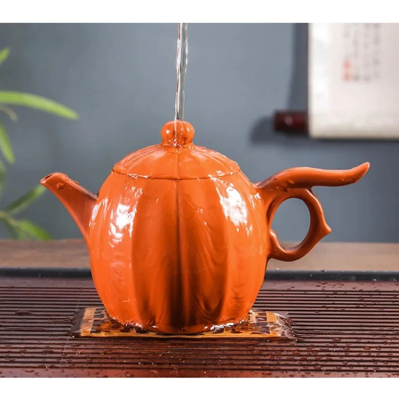 150mlml Chinese Yixing Purple Clay Tea Pot Raw Ore Zhu Mud Beauty Tea Infuser Handmade Filter Teapot Tradition Zisha Tea Set
