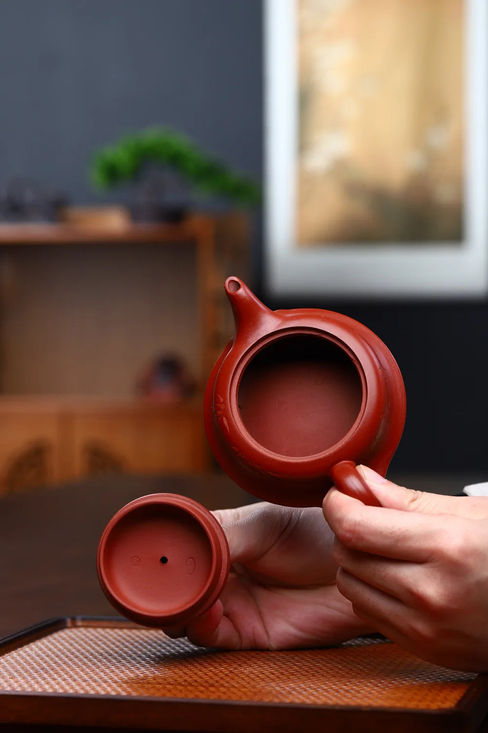 160cc Authentic Yixing Purple Clay Teapot Dahongpao Tea Pot Handmade Ball Hole Filter Tea Infuser Household Customized Teaware