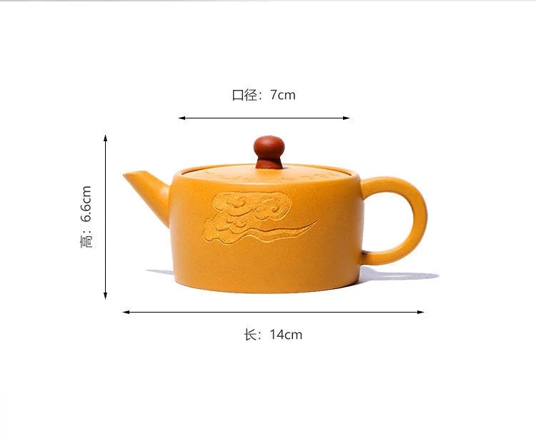 170ml Chinese Handmade Yixing Purple Clay Teapot  Small Capacity Tea Pot Kettle Puer Tea Set Kung Fu Zisha Teaware