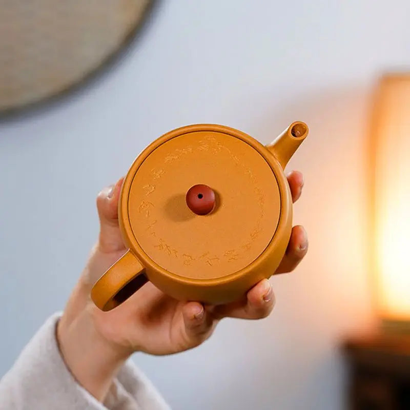 170ml Chinese Handmade Yixing Purple Clay Teapot  Small Capacity Tea Pot Kettle Puer Tea Set Kung Fu Zisha Teaware