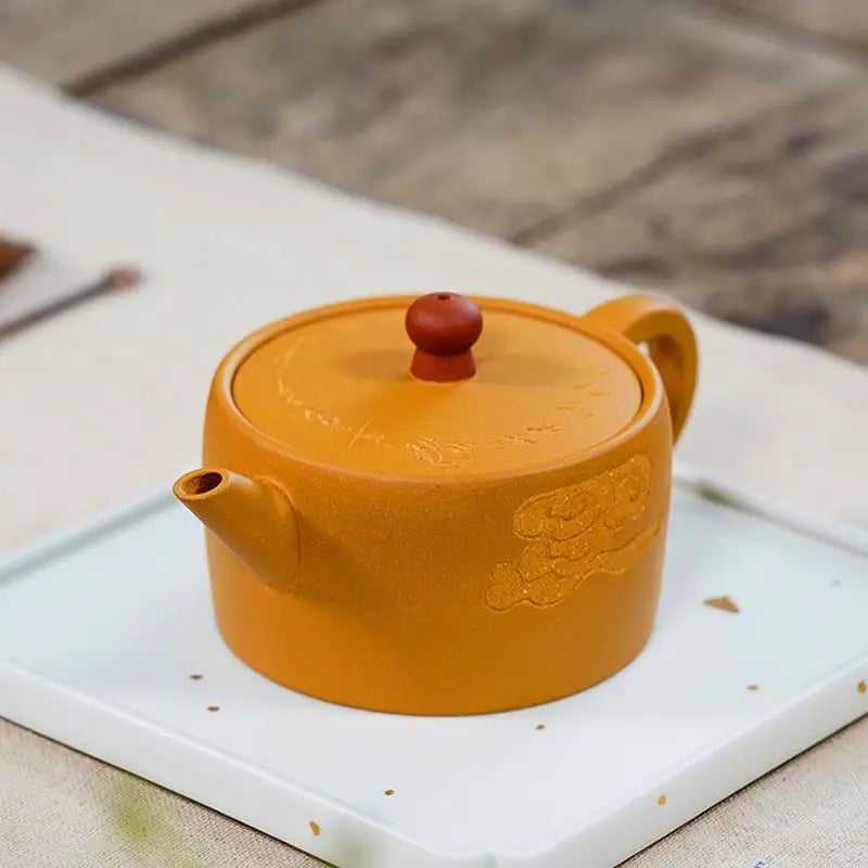 170ml Handmade Yixing Purple Clay Teapot Chinese Small Capacity Tea Pot Kettle Puer Tea Set Kung Fu Zisha Teaware