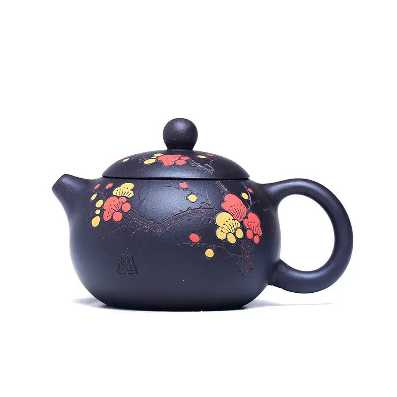 180CC Real Handmade Boutique purple Kettle Yixing Purple Clay Teapot Puer Tea Set Kung Fu shixi Zisha Teaware Tea Pot