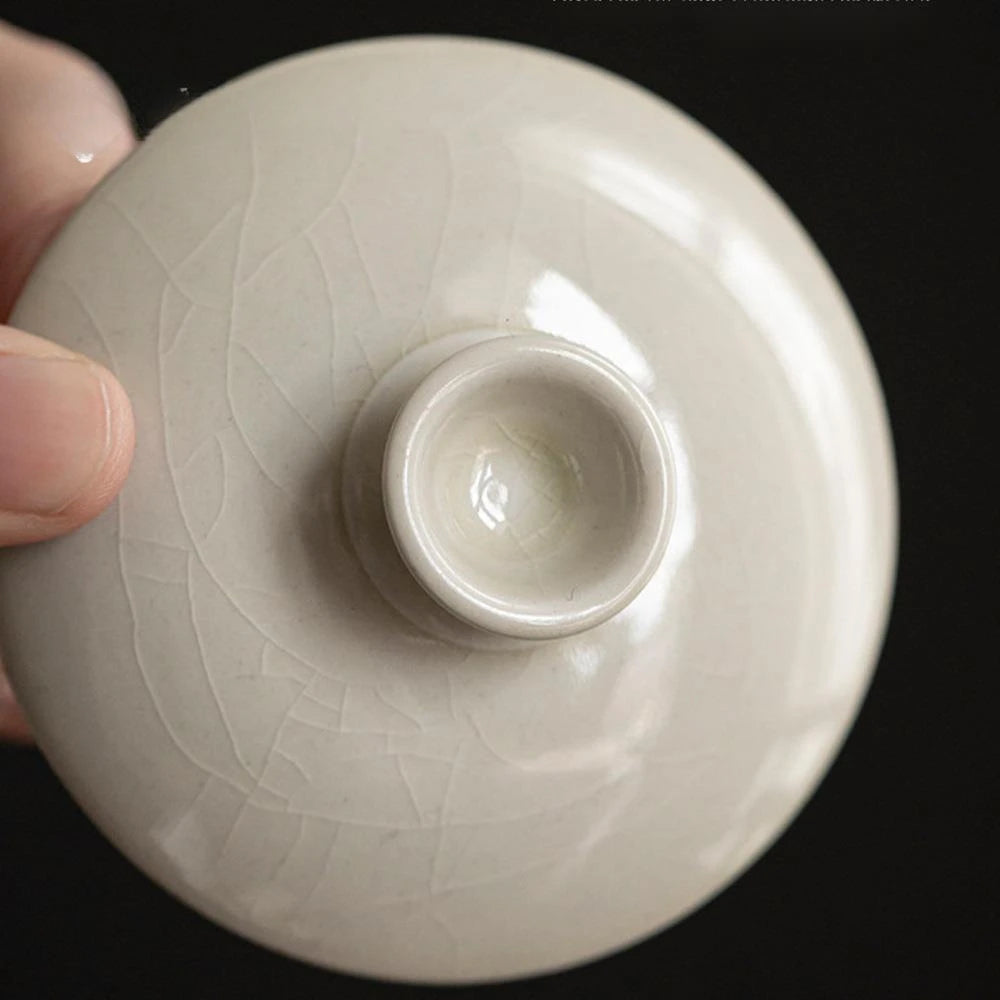 180ml Antique Gaiwan for Tea Ceramic Landscape Tureen with Lid Tea Making Teaware Chinese Cup Tea Ceremony Tea Bowl Chawan Gift