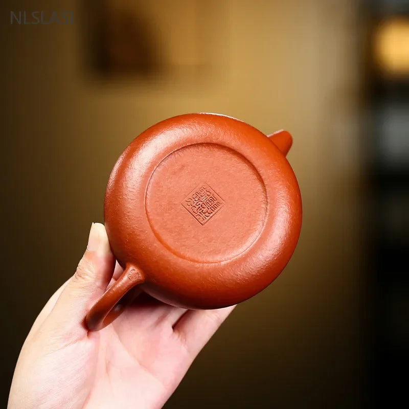 180ml Authentic Yixing Purple Clay Tea Pot Chinese Zhu Mud Filter Teaware Handmade Custom Beauty Teapot Zisha Tea Accessories