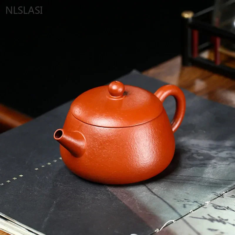 180ml Authentic Yixing Purple Clay Tea Pot Chinese Zhu Mud Filter Teaware Handmade Custom Beauty Teapot Zisha Tea Accessories