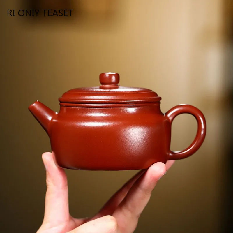 180ml Authentic Yixing Purple Clay Teapots Tradition Handmade Tea Pot Teaware Beauty Kettle Chinese Zisha Tea Set Accessories
